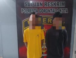 2 Pemuda di Kota Gorontalo Aniaya Teman Dekat Pakai Pisau-Tombak Diamankan Polisi
