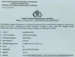 Warga Polisikan Oknum Pengacara Gorontalo Dugaan Penipuan