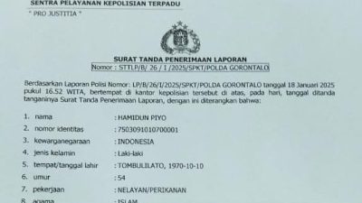 Warga Polisikan Oknum Pengacara Gorontalo Dugaan Penipuan