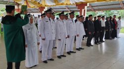 Wabup Boalemo Lantik 9 Pejabat Desa dan Angoota BPD
