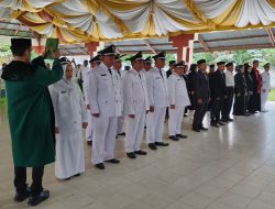 Wabup Boalemo Lantik 9 Pejabat Desa dan Angoota BPD