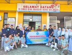 Penyuluhan Hukum Mahasiswa FH Unisan Gorontalo Sasar SMK Bina Mandiri Bone Bolango