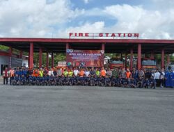 Polres Gorontalo Gelar Latihan Gabungan Penanggulangan Keadaan Darurat Skala Partial Exercise 2025