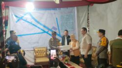 Kapolres Sambut Kunjungan Kapolda dan Forkopimda Gorontalo di Pos Pengamanan Operasi Lilin 2025