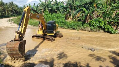 Dimulai dari Sungai Bubalango, YR.Team Dengilo Normalisasi di Tiga Titik