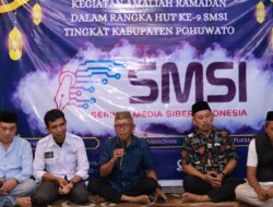 Amaliah Ramadan SMSI Pohuwato: Wakaf Al-Qur’an, Bagi Takjil hingga Buka Puasa Bersama