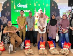 Citimall Gorontalo Berikan Bantuan Kepada Kaum Dhufa di Sekitar Mall
