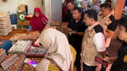 Satgas Saber Pangan Polda Gorontalo Pantau-Awasi Ketersediaan Bahan Pokok di Pasar 