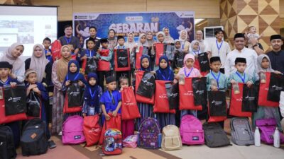 Pertamina Sulawesi Gelar SEBARAN 5.0, Ajak Anak Yatim Belanja Baju Lebaran