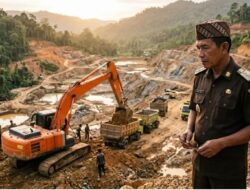 Polres Pohuwato Sita Ekskavator PETI, Kades Aktif di Diduga Terlibat