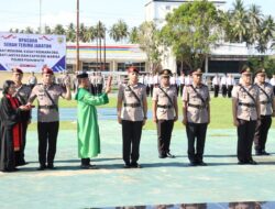 Kapolres Pohuwato Rotasi Empat Jabatan Strategis