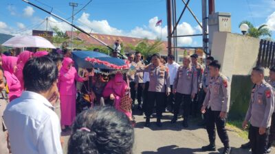 Kompol Harun H. Imran Resmi Purna Bakti, Polres Boalemo Gelar Prosesi Perpisahan
