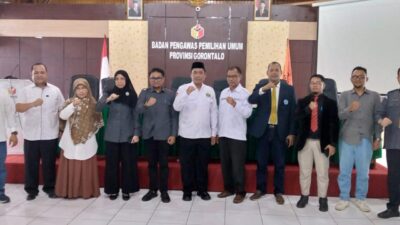 UNISAN–Bawaslu Gorontalo Teken Kerja Sama Pengawasan Partisipatif