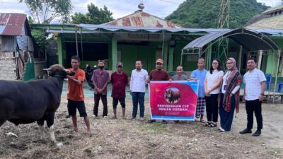Rayakan Idul Adha 2026, Citimal Gorontalo Bagikan Hewan Qurban Untuk Masyarakat Sekitar