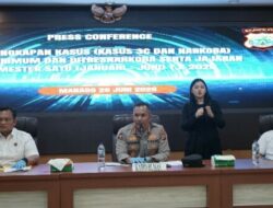 Polda Sulut Ungkap 116 Kasus Narkoba Semester I 2026, Sebanyak 152 Tersangka Diamankan