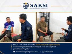 Tim Hukum SAKSI Beri Pendampingan Hukum kepada Klien dalam Pemeriksaan Kasus Dugaan Korupsi di Bolmut