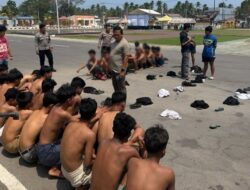 Penganiayaan Berujung Maut di Pantai Libuo, Puluhan Pemuda Diaman Polisi