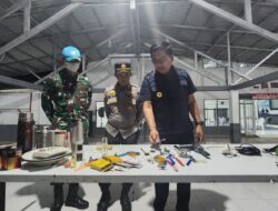 Razia di Lapas Gorontalo, Sejumlah Barang Terlarang Berhasil Diamankan