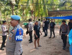 Polres Pohuwato Tertibkan Lokasi yang Diadukan Warga sebagai Arena Sabung Ayam