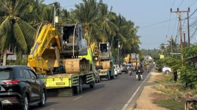 Empat Ekskavator Diamankan dari Lokasi PETI Popayato Barat, Siapa Pemiliknya?