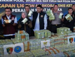 BNN Sita 1,16 Ton Ketamine dari Kapal Tanker Berbendera Mongolia di Perairan Sumatera Utara